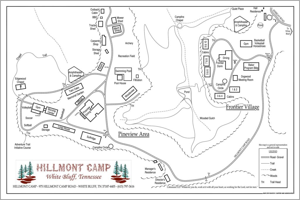 Hillmont Christian Camp & Retreat White Bluff, Tennessee